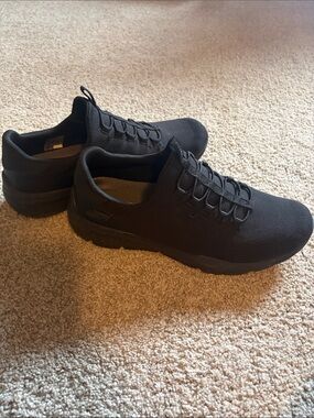 Skechers Men's All-Black Slip-On Athletic Sneakers